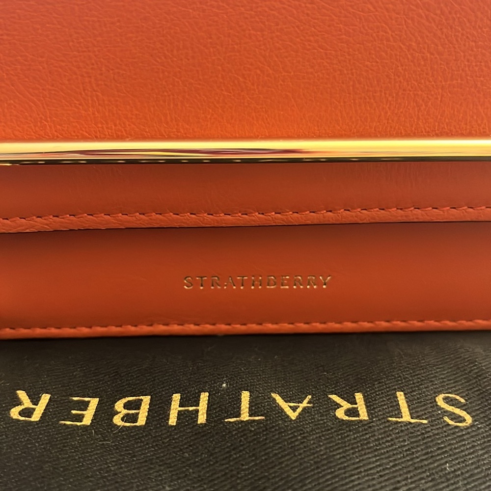 NWT Strathberry East/West Mini in Cinnamon - Picture 2 of 5